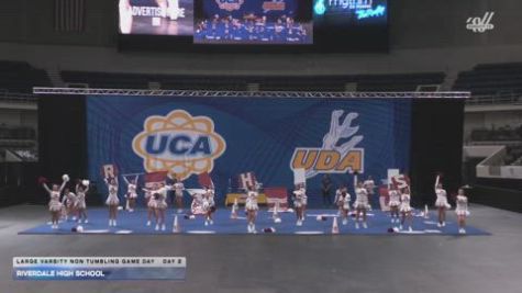 Riverdale High School [2026 Large Varsity Non Tumbling Game Day Day 2] 2026 UCA Space Center Regional