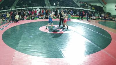 92 lbs Cons. Quarters - Chasson Bail, Idaho vs Noah Kazarian, Hawaii