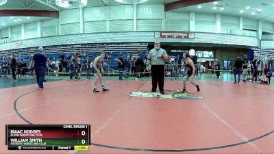 119 lbs Cons. Round 1 - William Smith, Patriots Wrestling Club vs Isaac Hodges, Floyd Wrestling Club