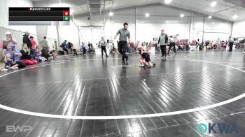45 lbs Quarterfinal - Stihl Welch, Claremore Wrestling Club vs Lane Denton, Checotah Matcats