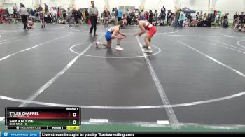 126 lbs Round 1 (10 Team) - Tyler Chappel, Gladiators vs Sam Knouse, Ohio Titan