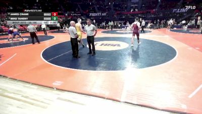 2A 190 lbs Cons. Round 2 - James Crane, Chicago (Brother Rice) vs Mike Taheny, Oak Lawn (Richards)