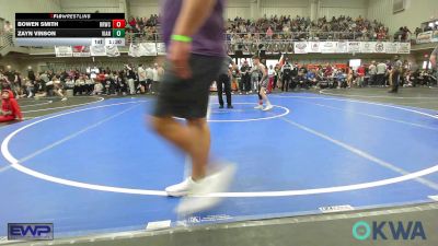 73 lbs Quarterfinal - Bowen Smith, Red Ryder Wrestling Club vs Zayn Vinson, Vian Wrestling Club