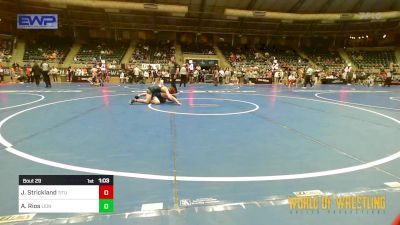 101 lbs Round Of 16 - Jake Strickland, Titusville Christian vs Avery Rios, Lions Wrestling Academy