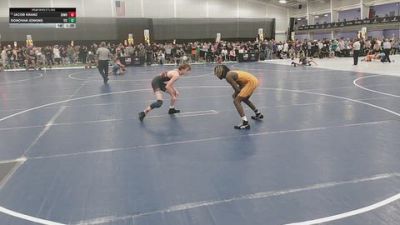 126 lbs Champ. Rd Of 32 - Jacob Kranz, Super D Wrestling vs Donovan Jenkins, Youth Impact Center