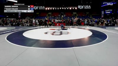 126 lbs Cons. Sub-rd Of 16 - Gabriel Serros, NM vs Elijah Collick, MD