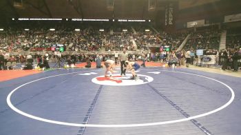 3A-106 lbs Champ. Round 1 - Gus Stoltenberg, Douglas vs Barrett Bruch, Torrington