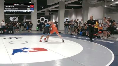 60 kg Cons. Sub-quarters - Alex Gau, Pinnacle Wrestling Club vs Caleb Arroyo, Moen Wrestling Academy
