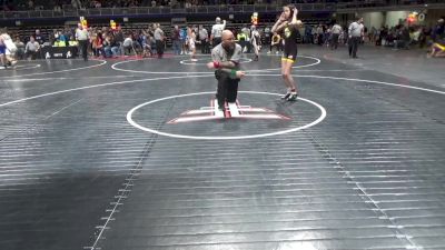 84 lbs Semifinal - Isabelle Folks, North Allegheny vs Guilianna Latshaw, Millersburg