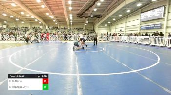 126 lbs Consi Of 64 #2 - Cole Butler, VA vs Carlos Gonzalez Jr, TX