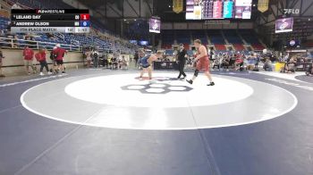 285 lbs 7th Place Match - Leland Day, CO vs Andrew Olson, MN