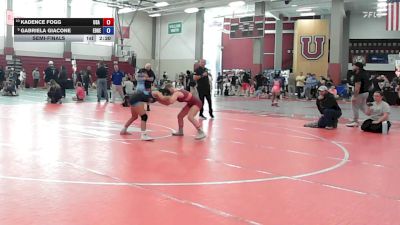 109 lbs Semifinal - Kadence Fogg, Usa Maine Women's Wrestling vs Gabriela Giacone, Edge Wrestling Club