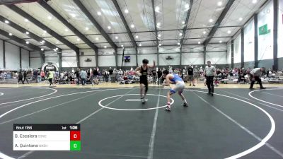 126 lbs Round Of 16 - Benito Escalera, Concede Nothing WC vs Armani Quintana, Washington