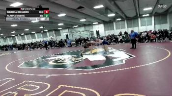 135 lbs Cons. Round 3 - Alanna Mesite, Widefield vs Brianna Bohanon, Mead