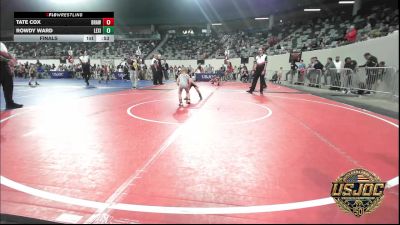 40 lbs Final - Tate Cox, Brawlers vs Rowdy Ward, Lexington Wrestling Club