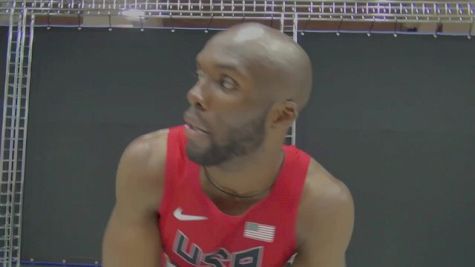 Lashawn Merritt thru in 400 and how to beat Kirani at Moscow World Champs 2013