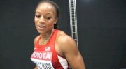 Natasha Hastings sub-50 in 400 semis at Moscow World Champs 2013