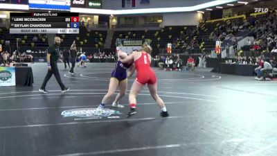 160 lbs Cons. Round 3 - Skylah Chakouian, Elmira College vs Lene McCrackin, Simon Fraser University