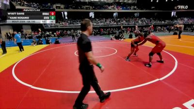 6A 190 lbs Cons. Semi - Kane Rosario, Katy Seven Lakes vs Wyatt Davis, Irving MacArthur