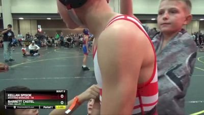 92 lbs Round 2 (4 Team) - Ramsey Crow, Steel Valley vs Kaiden Skodak, Backyard Brawlers