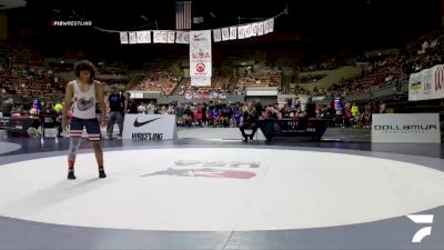All Cadet Boys Freestyle Lower - 126 lbs Champ. Round 2 - Jacob Dominguez, Elite Force Wrestling Club vs Jonathan Castillo, No Mercy Wrestling Club