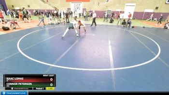 138 lbs Champ. Round 3 - Isaac Lomas, IA vs Connor Peterson, MN