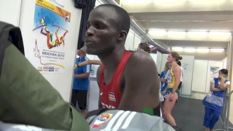 Edwin Soi only man to beat Mo Farah has confidence in 5k at Moscow World Champs 2013