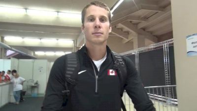 Derek Drouin near heart attack in HJ qualifier at Moscow World Champs 2013
