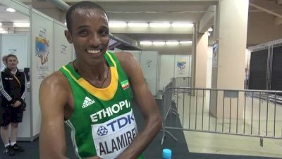 Yenew Alamirew talks Ethiopian plan in 5k at Moscow World Champs 2013