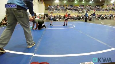 58 lbs Round Of 16 - Henry Ivey, Cowboy Wrestling Club vs Ace Durao, Bartlesville Wrestling Club