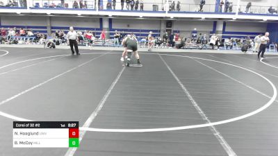 285 lbs Consi Of 32 #2 - Nate Hoaglund, University Of Pennsylvania vs Bishop McCoy, Millersville University