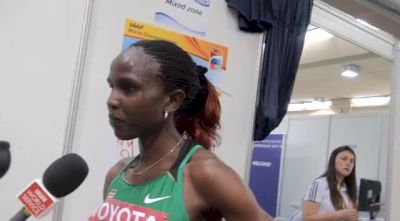 Nancy Langat talks Kenya's chances in 1500 at Moscow World Champs 2013