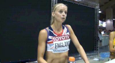 Hannah England gets into 1500 final at Moscow World Champs 2013