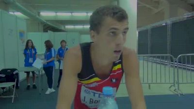 Jonathan Borlee just misses 400m medal in lane 8 at Moscow World Champs 2013