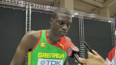 Kirani James can't explain last 100 of 400m final at Moscow World Champs 2013