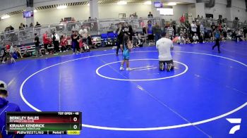 48 lbs Cons. Round 2 - Kiraiah Kendrick, Powerhouse Wrestling vs Berkley Bales, FM Wrestling Club