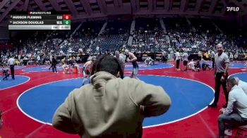 1A-150 lbs Semifinal - Hudson Fleming, Elbert County vs Jackson Douglas, Wesleyan