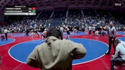 1A-150 lbs Semifinal - Hudson Fleming, Elbert County vs Jackson Douglas, Wesleyan