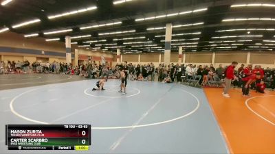 62-63 lbs Round 3 - Carter Scarbro, Ryse Wrestling Club vs Mason Zurita, Texans Wrestling Club