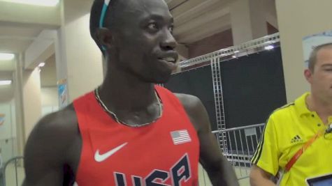 Lopez Lomong not a 1500m runner anymore at Moscow World Champs 2013