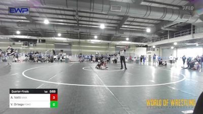 61 lbs Quarterfinal - Abhisri Vatti, Savage House Wrestling Club vs Vesper Ortega, Pomona Elite