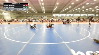 152 lbs Rr Rnd 3 - Derek Worstell, Division-1 Potentially Dangerous vs Donny Rausch, Knights Wrestling Club-Red