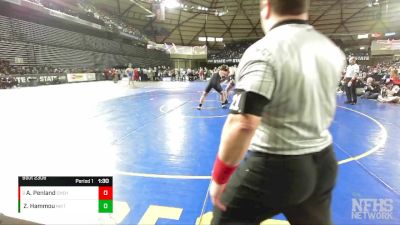 2A 215 lbs Semifinal - Andrew Penland, W. F. West vs Zakaria Hammou, North Kitsap