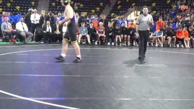 285 lbs 5th & 7th Place - Dylan Schaul, West Delaware, Manchester vs Eaghan Fleshman, Alburnett
