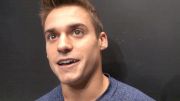 Sam Mikulak shows off his new tattoo and his dance moves