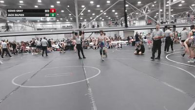 132 lbs Semis & 1st Wrestleback (8 Team) - Ozias Gray, Team Shutt B Team vs Jack Silfies, JV All Stars