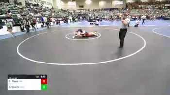 182 lbs Consi Of 16 #2 - Bradlee Shaw, Swamp Monsters vs David Bowlin, Salem Elite Mat Club