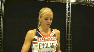 Hannah England upset to be so close to 1500 medal at Moscow World Champs 2013