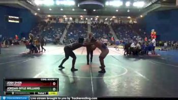 220 lbs Cons. Round 3 - Josh Dyer, Caesar Rodney vs Jordan-nyle Williams, Appoquinimink