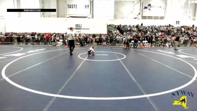 62 lbs Champ. Round 2 - Wyatt Eamer, Black Belt Wrestling Academy vs Justin Milks, SVEC Eagles